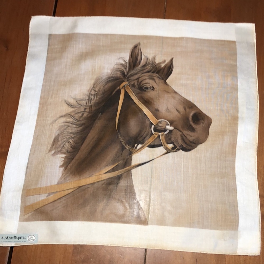 a.Skandia Print Heritage Hankie 1965-66